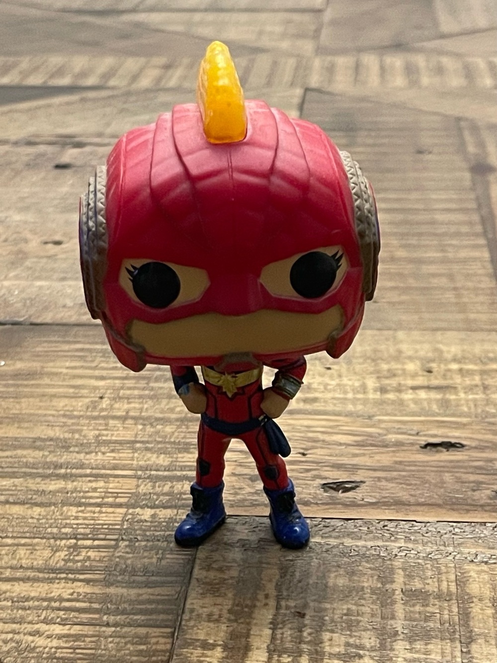 Funko Pop! Marvel Ms. Marvel Kamala Khan #1078 vinyl figure in a red suit